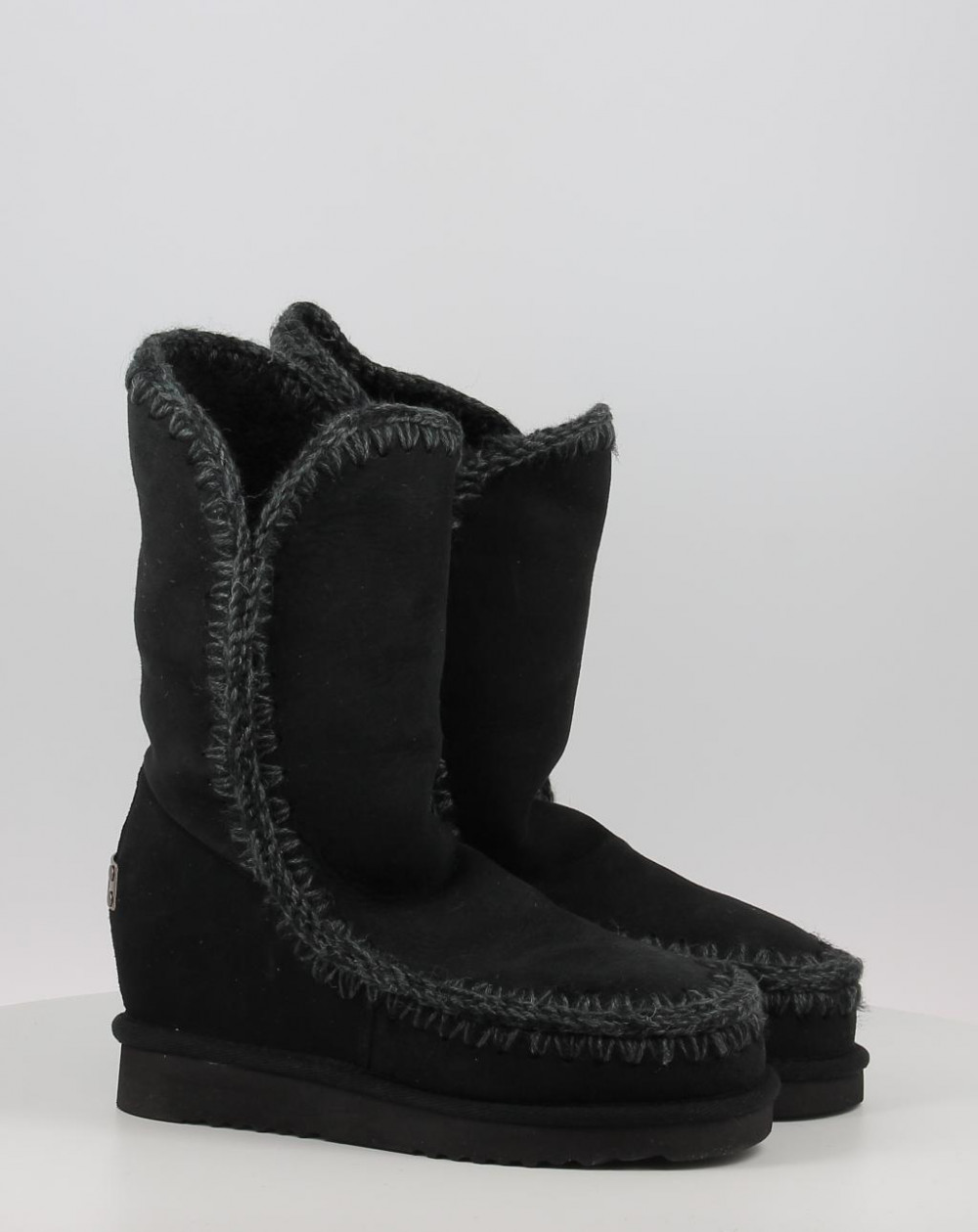 Inner Wedge Mou Eskimo Schwarz Mou Eskimo Wedge Boots Cheap