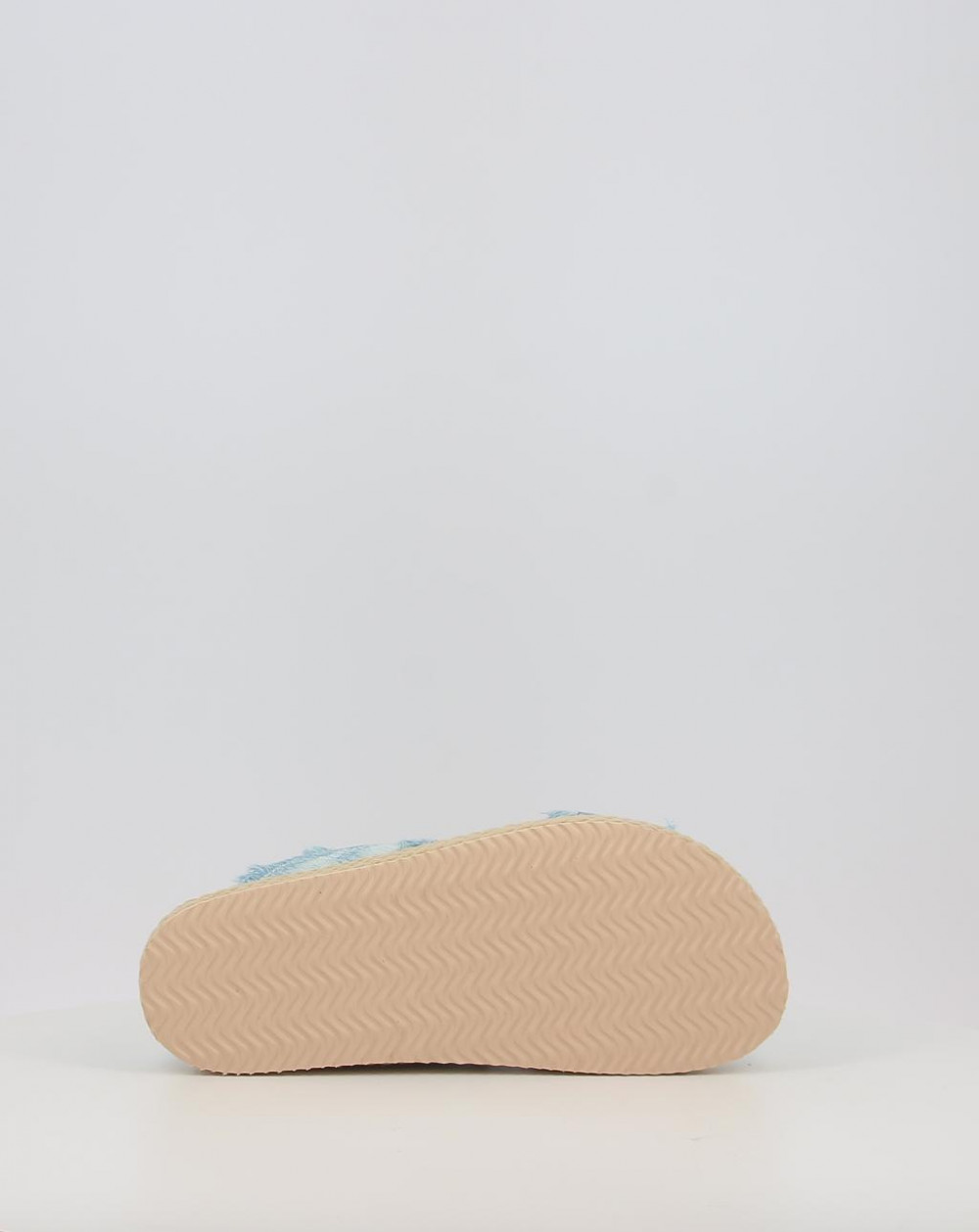 CRISS CROSS ROPE SANDAL PAINTED DENIM