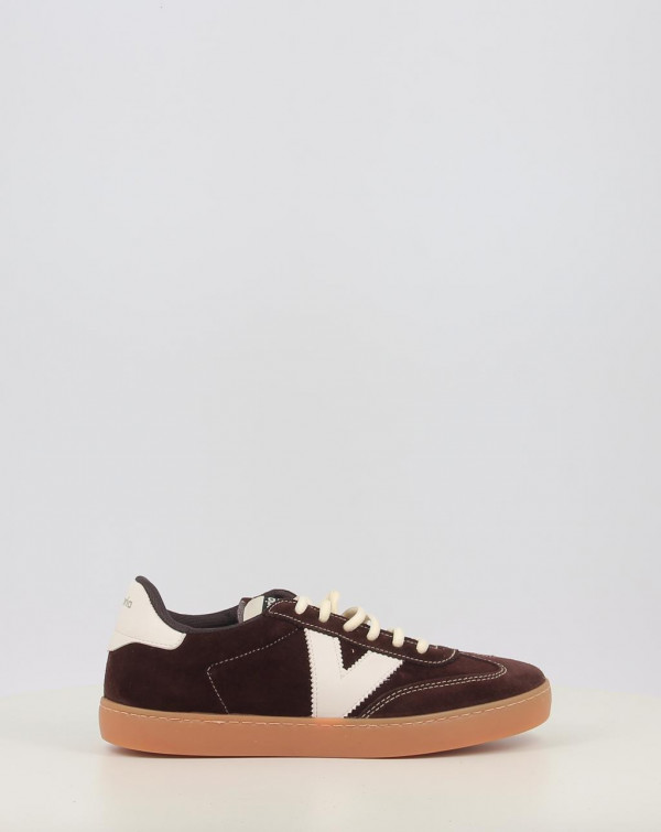 Schuhe sneaker Victoria BERLÍN CICLISTA SERRAJE 1126218 kastanienbraun