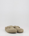 Zoccoli Birkenstock BOSTON  LEVE Faded Khaki Kaki