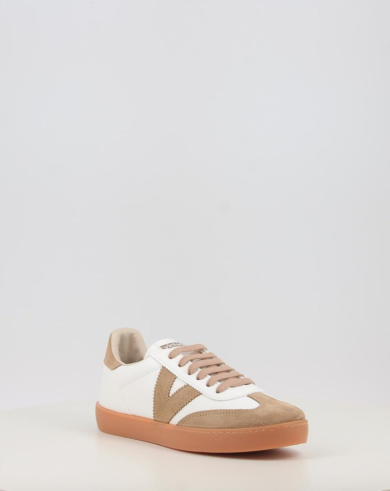Sneakers VICTORIA BERLIN CICLISTA EFECTO PIEL & SERRAJE COLOR 1126207 beige