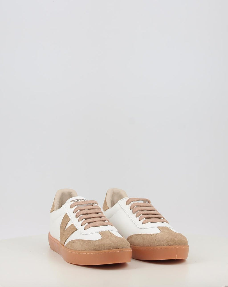 Sneakers VICTORIA BERLIN CICLISTA EFECTO PIEL & SERRAJE COLOR 1126207 beige
