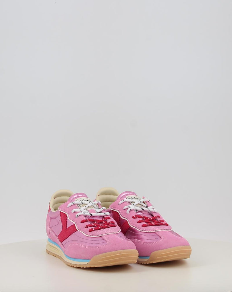 Sneakers VICTORIA SATURNO NYLON & SERRAJE METAL 1158111 rosa