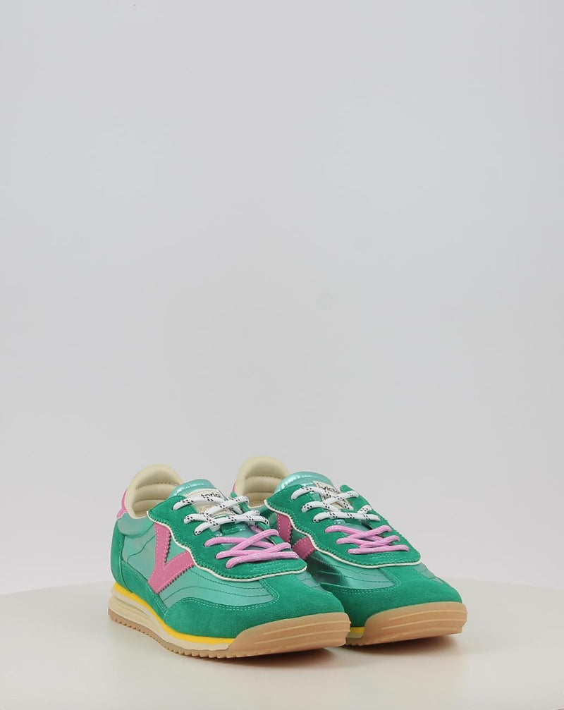 Sneakers VICTORIA SATURNO NYLON & SERRAJE METAL 1158111 türkis