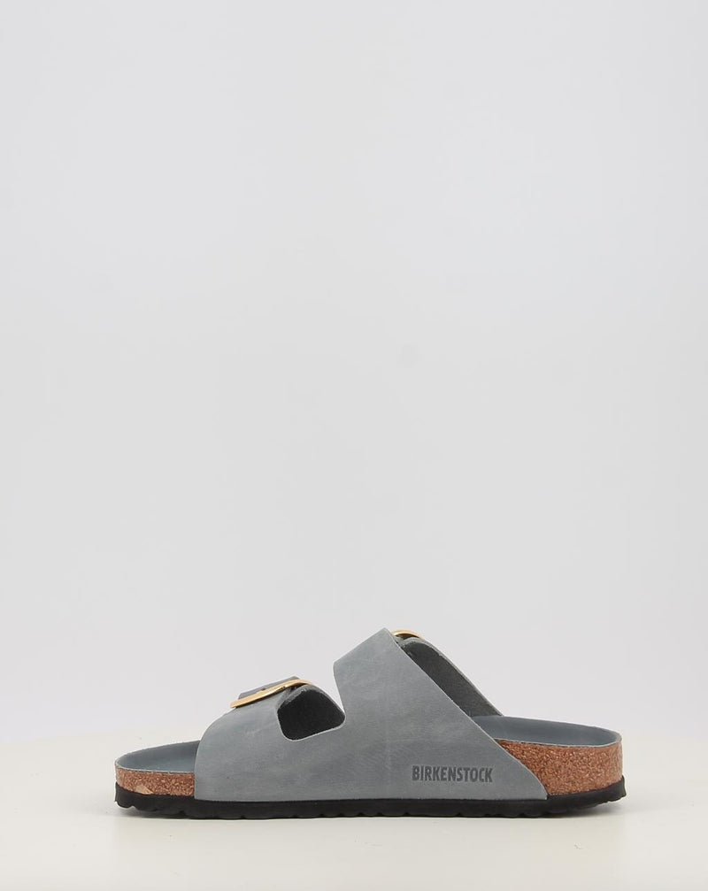 Sandalen BIRKENSTOCK ARIZONA BIG BUCKLE LEOI grau