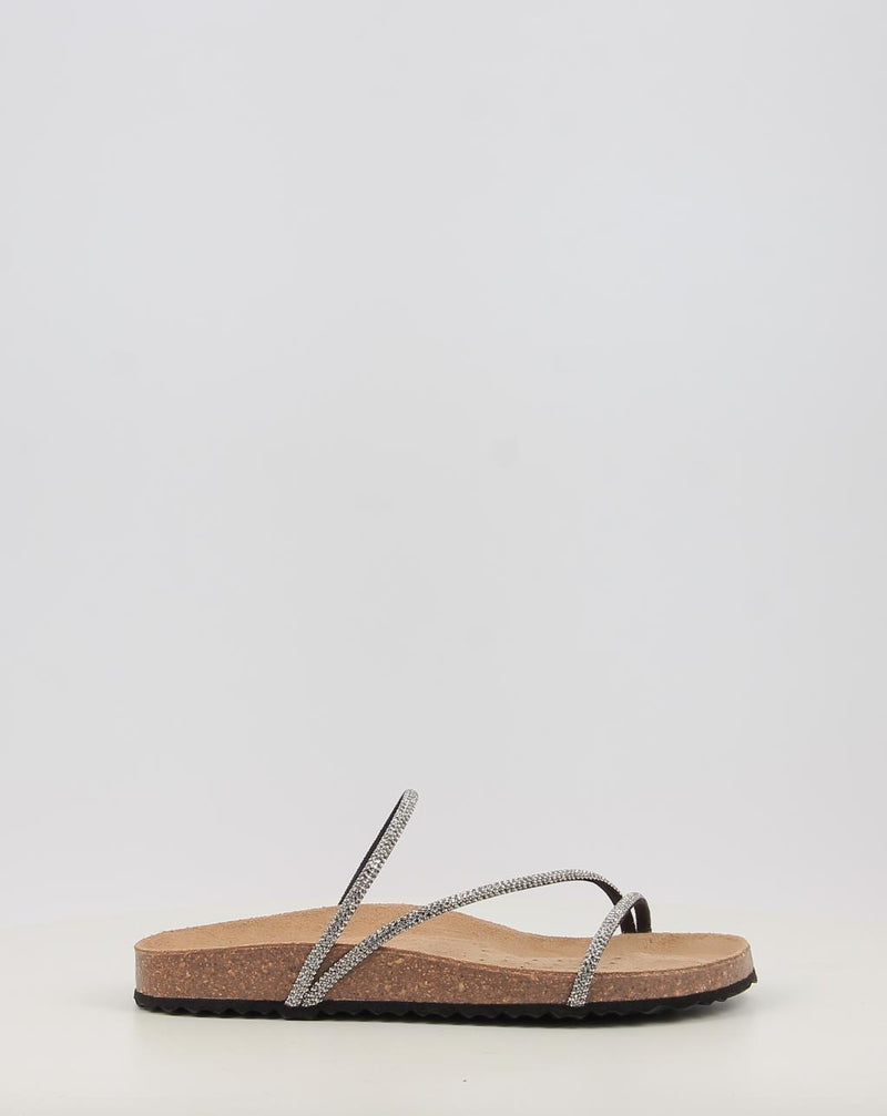 Sandalen GEOX D BRIONIA D55Y3C silber