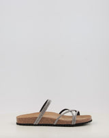 Sandalen GEOX D BRIONIA D65Y3I silber