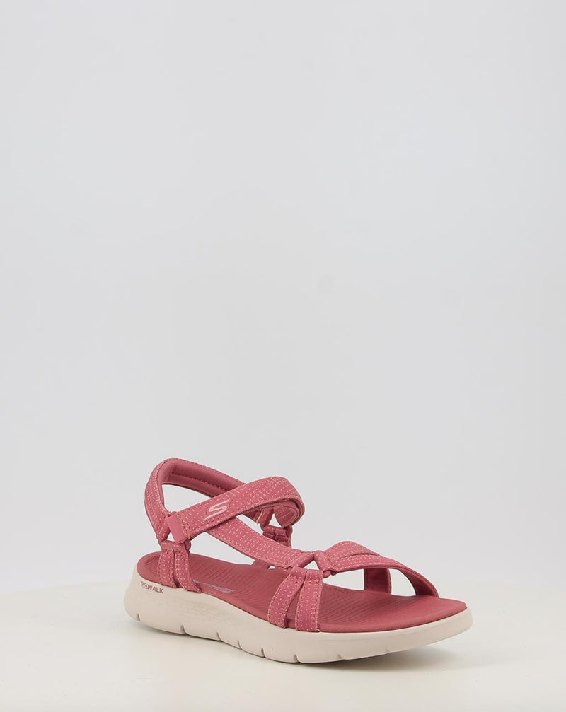 Sandalen SKECHERS GO WALK FLEX SANDAL - SUBLIME 141451 koralle