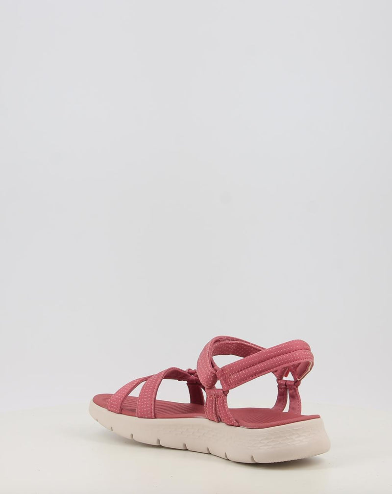 Sandalen SKECHERS GO WALK FLEX SANDAL - SUBLIME 141451 koralle
