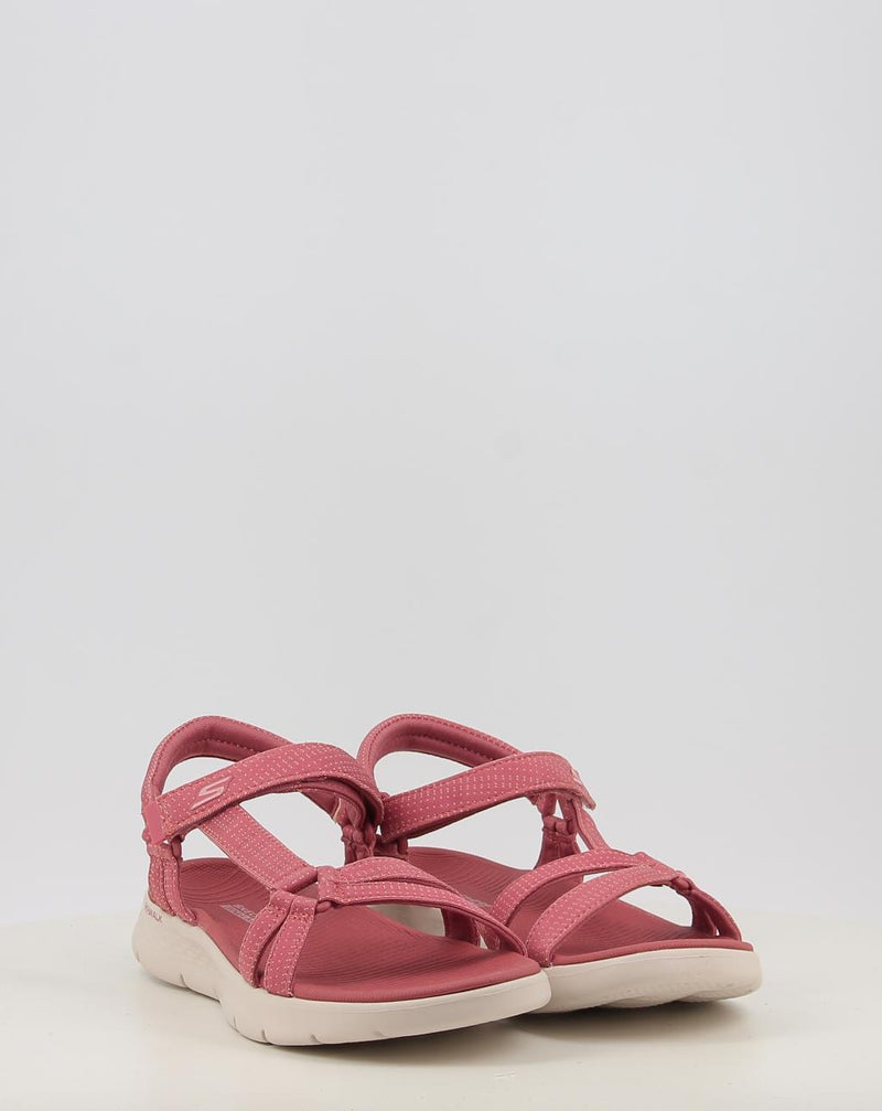 Sandalen SKECHERS GO WALK FLEX SANDAL - SUBLIME 141451 koralle