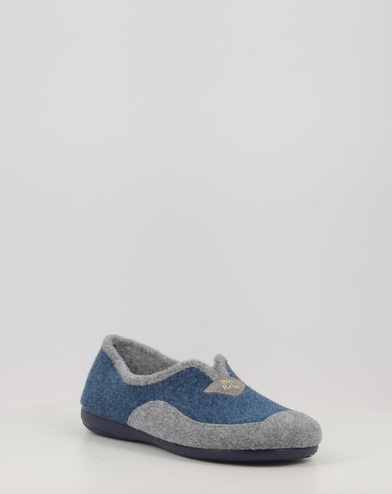 Hausschuhe BIO RELAX 13910 blau