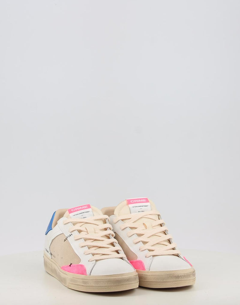 Sneaker CRIME LONDON DISTRESSED beige