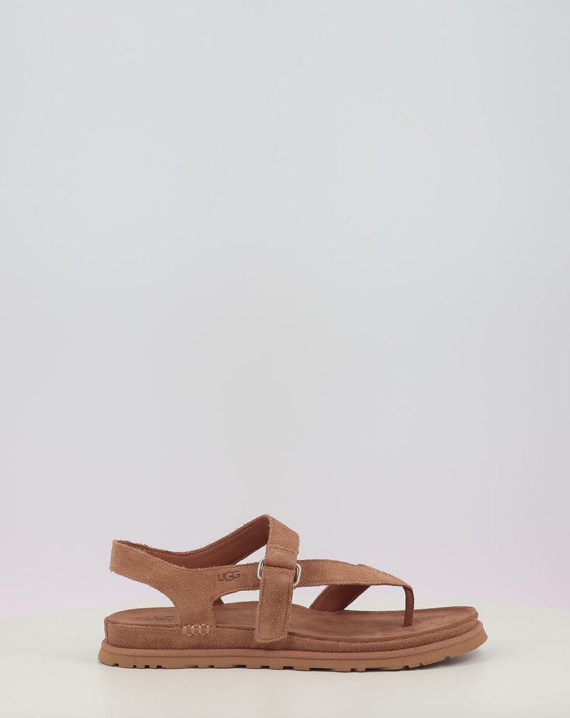 Sandalen UGG GOLDENGAZE TOE POST chestnut