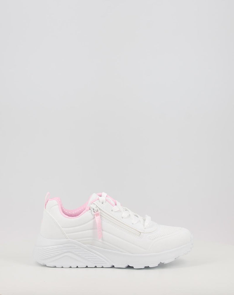 Zapatillas SKECHERS UNO LITE - EASY ZIP 310387L blanco