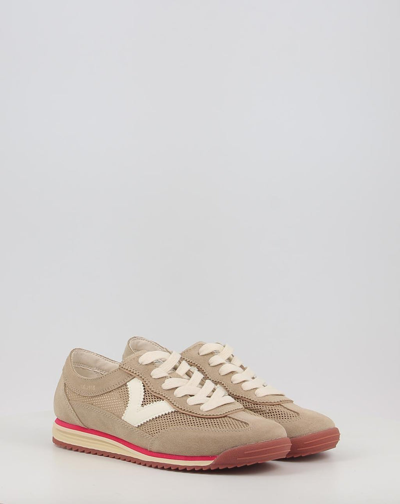 Zapatillas VICTORIA SATURNO SERRAJE & REJILLA 1158105 beig