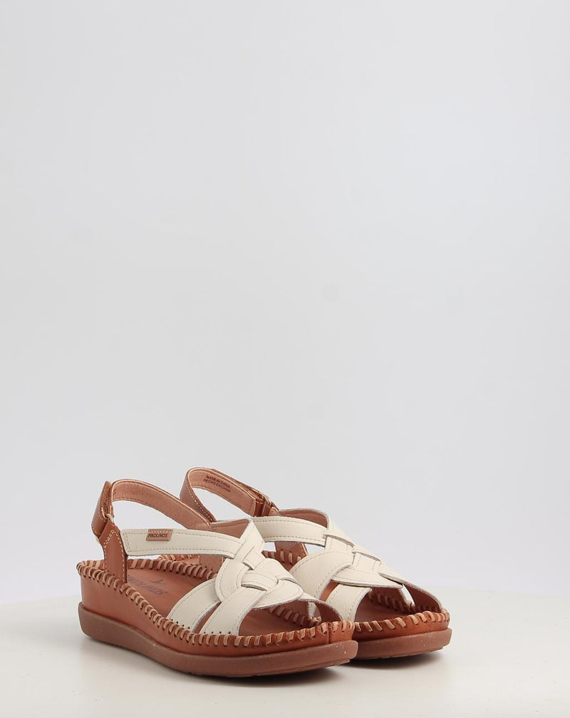 Sandalen PIKOLINOS CADAQUES W8K-1839C2 creme