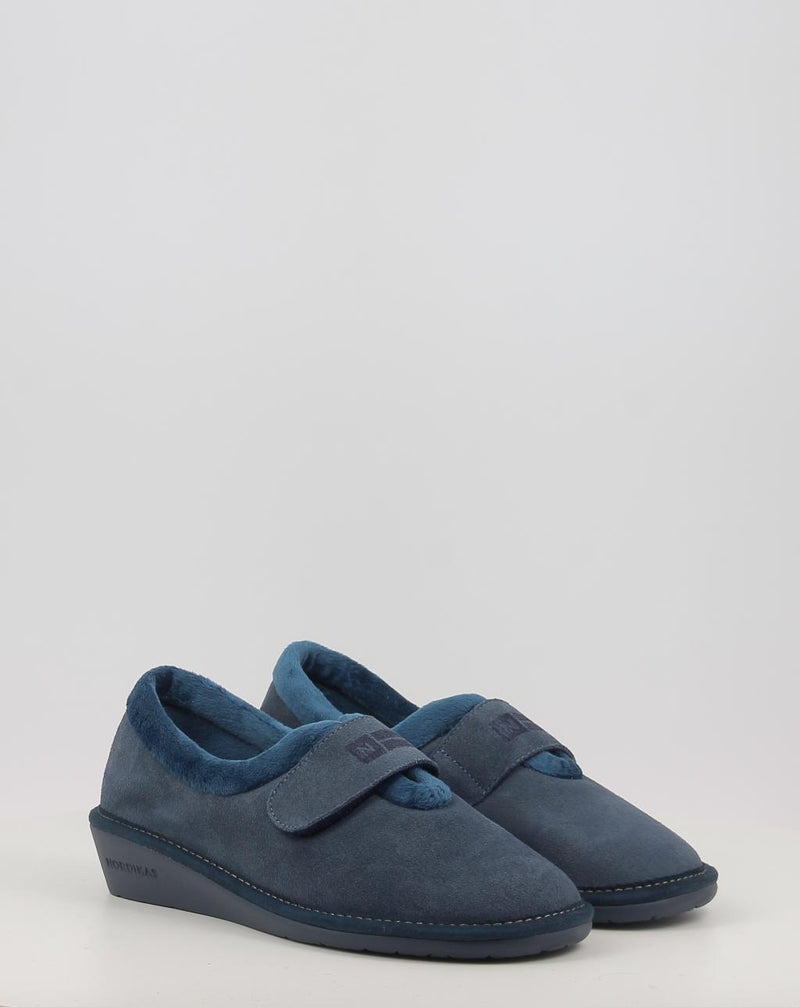 Hausschuhe NORDIKAS 6348/8 blau