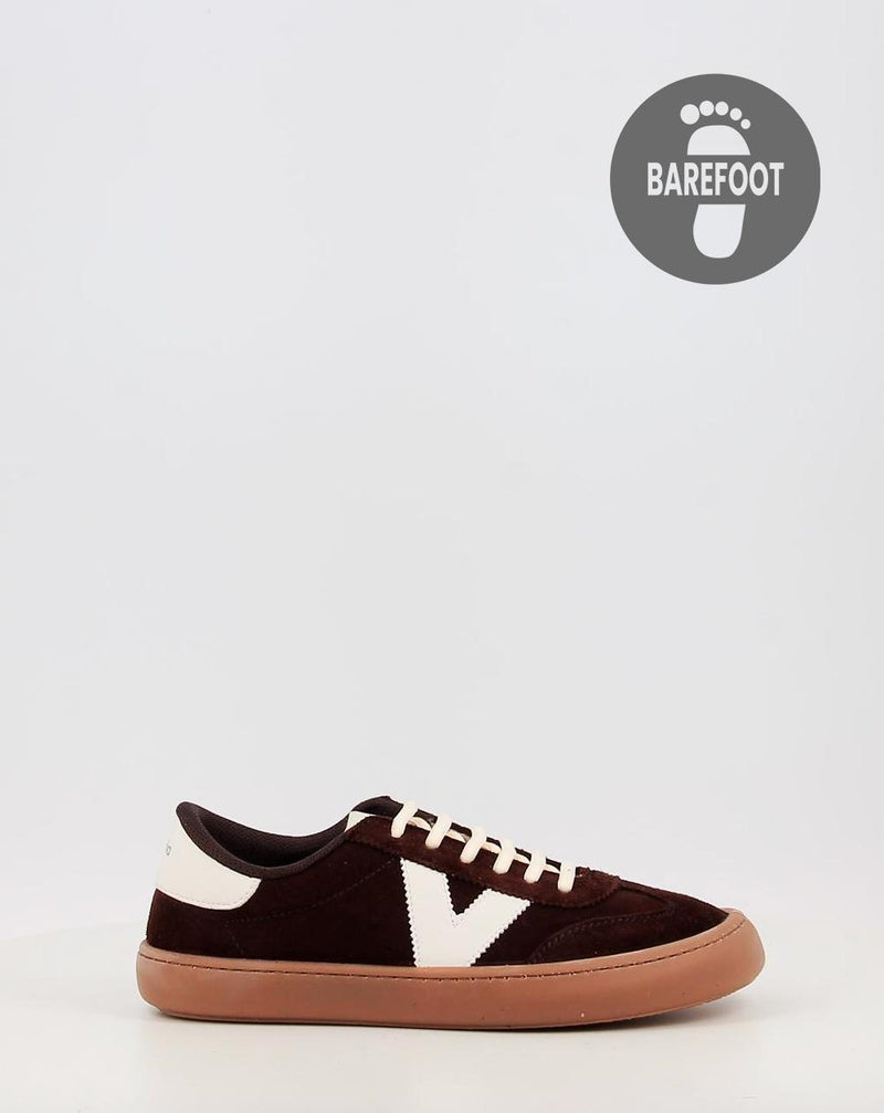 Sneaker VICTORIA OLMO BAREFOOT EFECTO PIEL & SERRAJE 1186103 braun