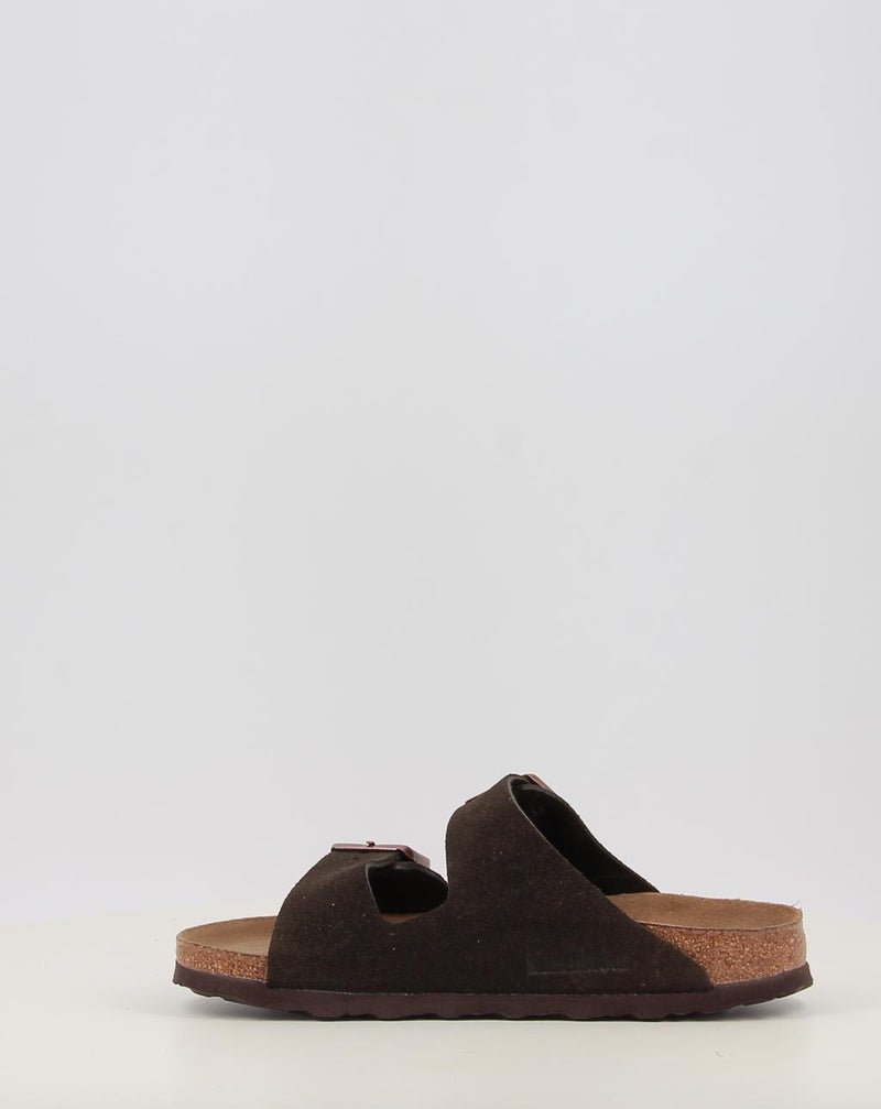 Sandalen BIRKENSTOCK Arizona SFB LEVE Mocca braun