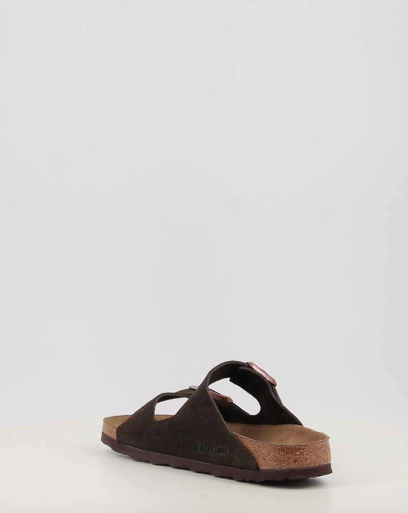 Sandalen BIRKENSTOCK Arizona SFB LEVE Mocca braun