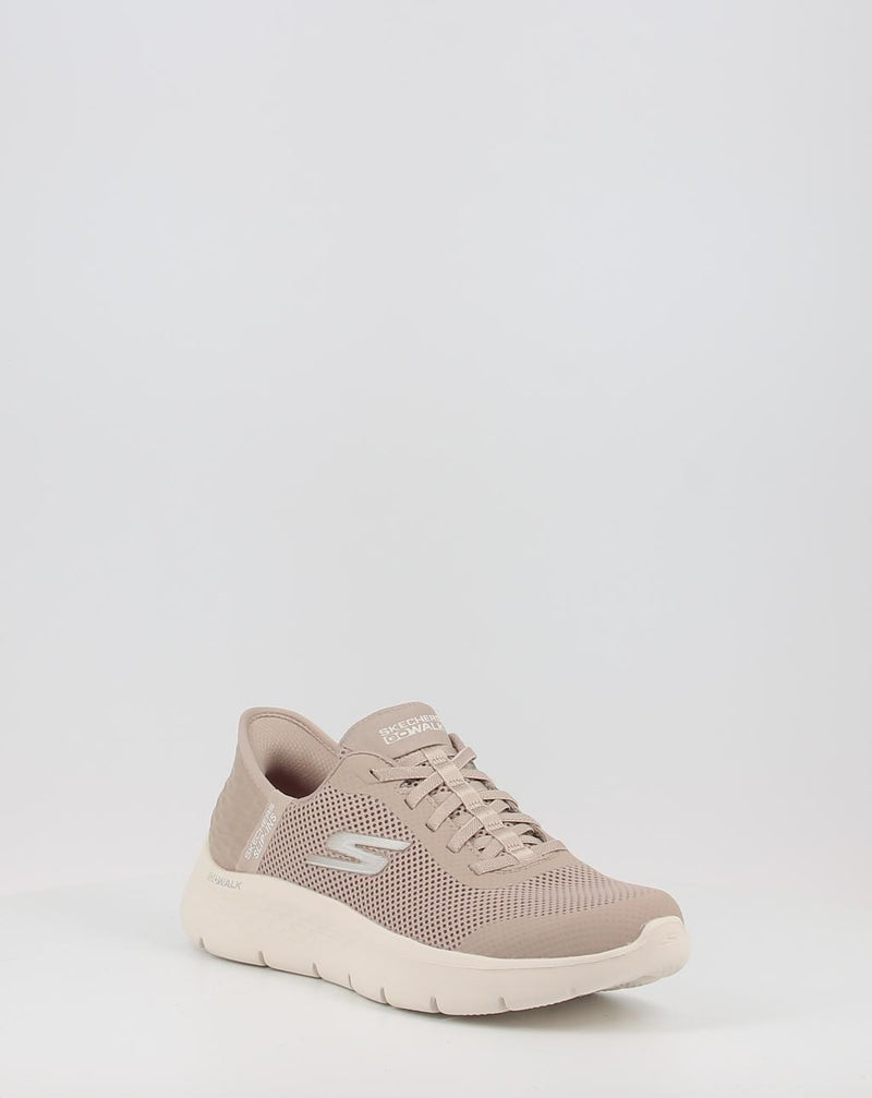 Zapatillas SKECHERS GO WALK FLEX - GRAND ENTRY 124836 taupe