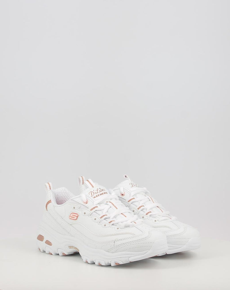 Zapatillas SKECHERS D'LITES - FRESH START 11931 blanco
