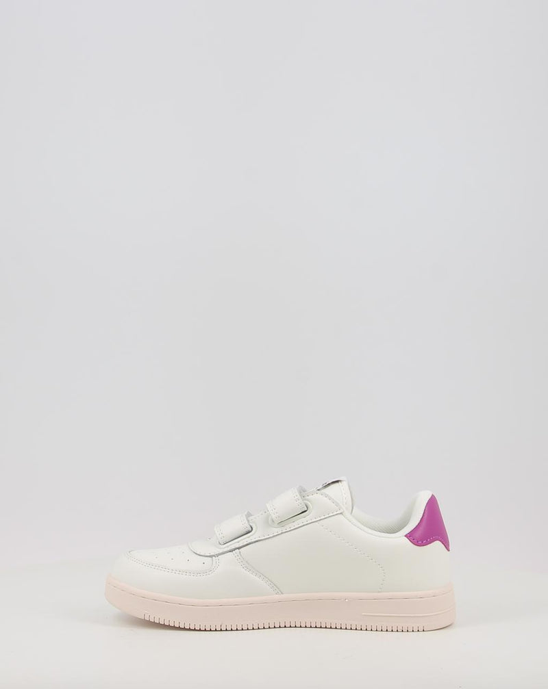 Zapatillas VICTORIA TIEMPO TIRAS EFECTO PIEL 1124104 blanco