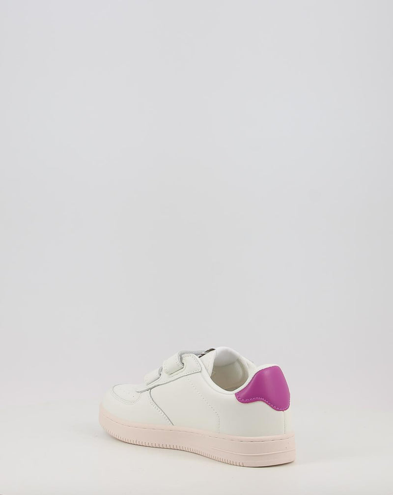 Zapatillas VICTORIA TIEMPO TIRAS EFECTO PIEL 1124104 blanco