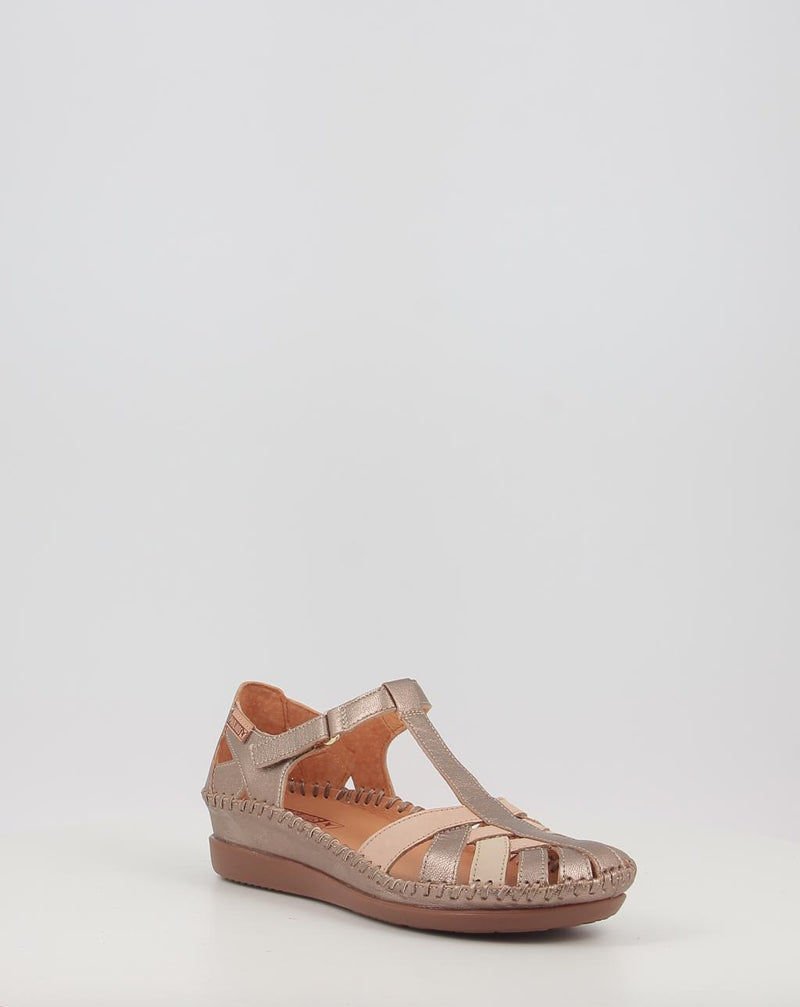 Sandalias PIKOLINOS CADAQUES W8K-0705CLC1 metalizado