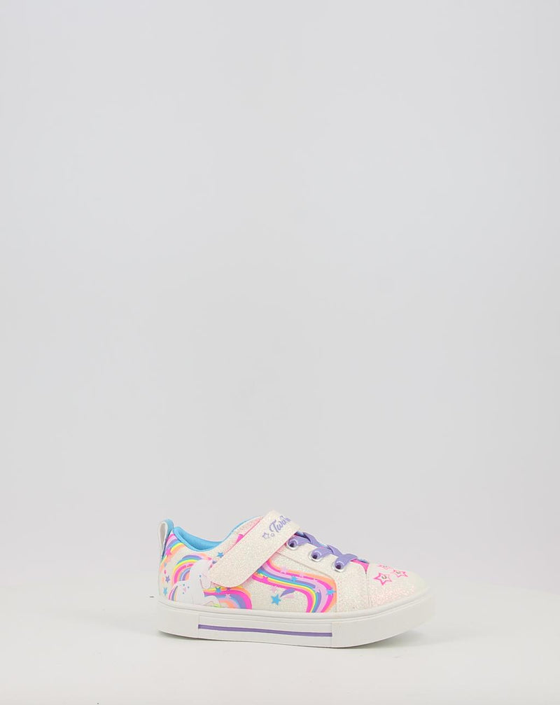 Sneaker SKECHERS TWINKLE SPARKS - WHIMSICAL SHIMMER 314818N weiß