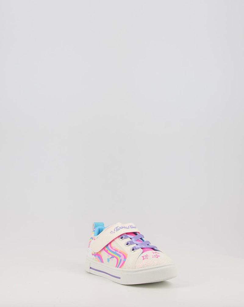 Sneaker SKECHERS TWINKLE SPARKS - WHIMSICAL SHIMMER 314818N weiß
