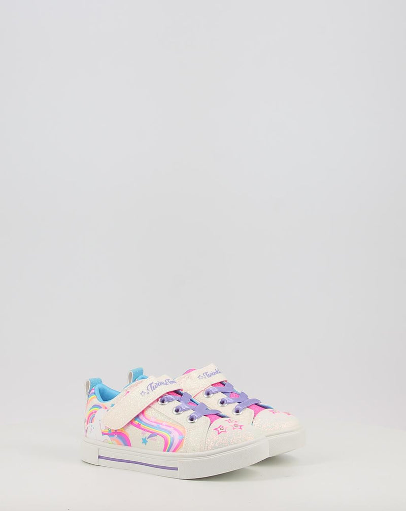 Sneaker SKECHERS TWINKLE SPARKS - WHIMSICAL SHIMMER 314818N weiß