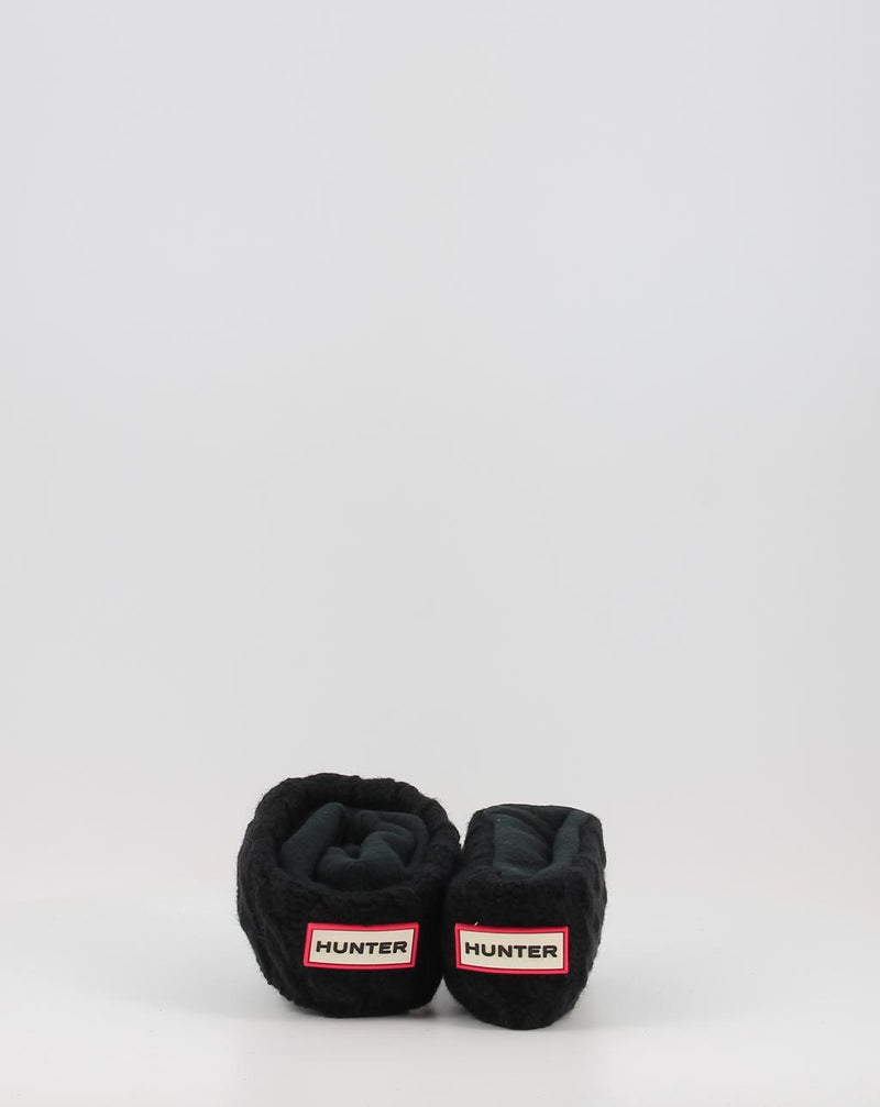HUNTER KIDS 6 STITCH CABLE Socken schwarz