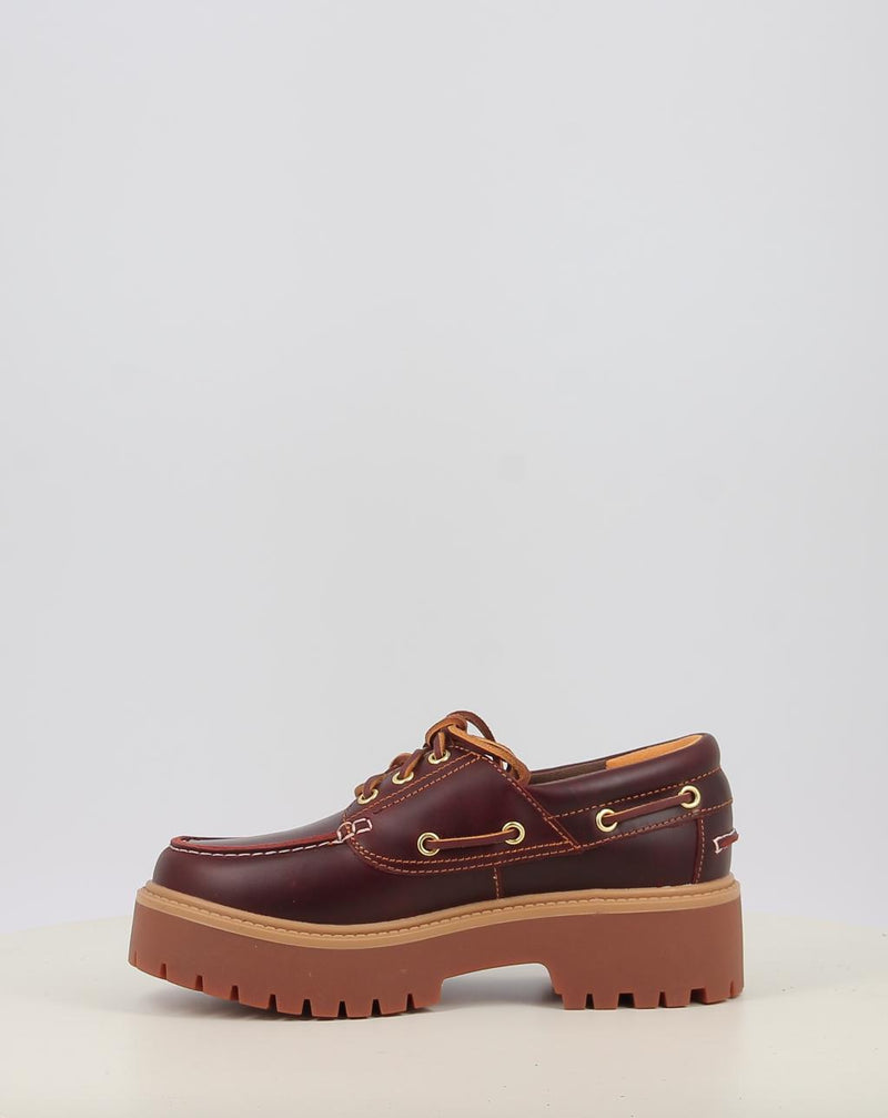 Botines TIMBERLAND STONE STREET BOAT SHOE ROOTBEER marrón