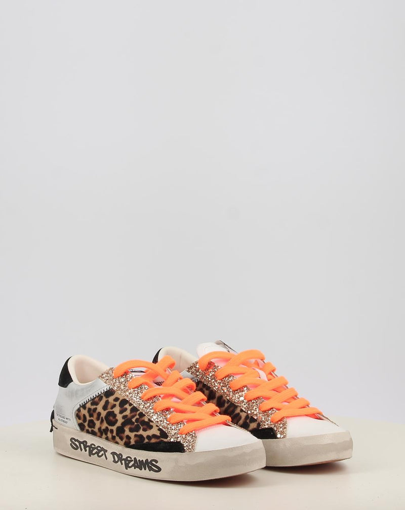 Zapatillas CRIME LONDON DISTRESSED animal print