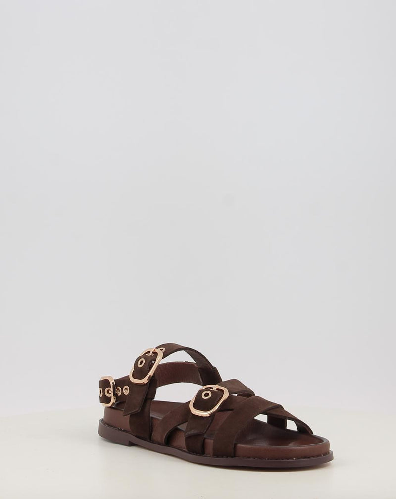 Sandalen INUOVO D51006 braun