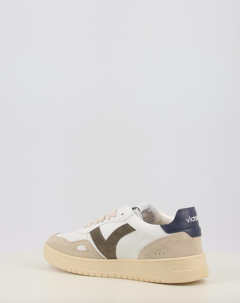 Zapatillas VICTORIA SEUL EFECTO PIEL & SERRAJE 1257101 blanco