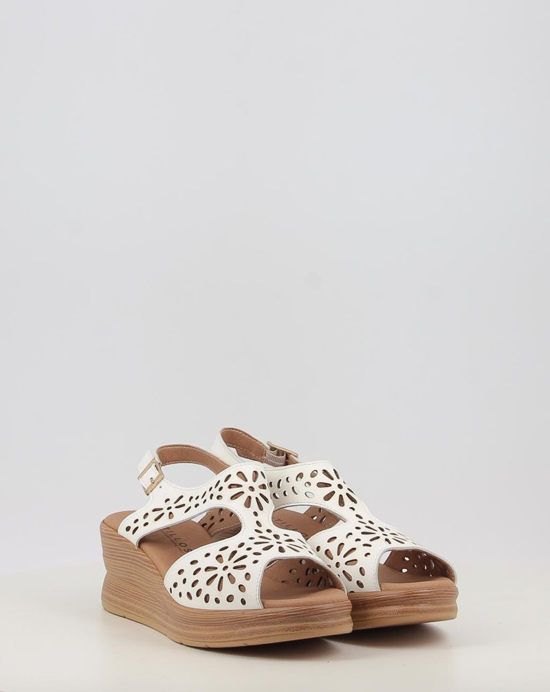 Sandalen PITILLOS 11051 weiß