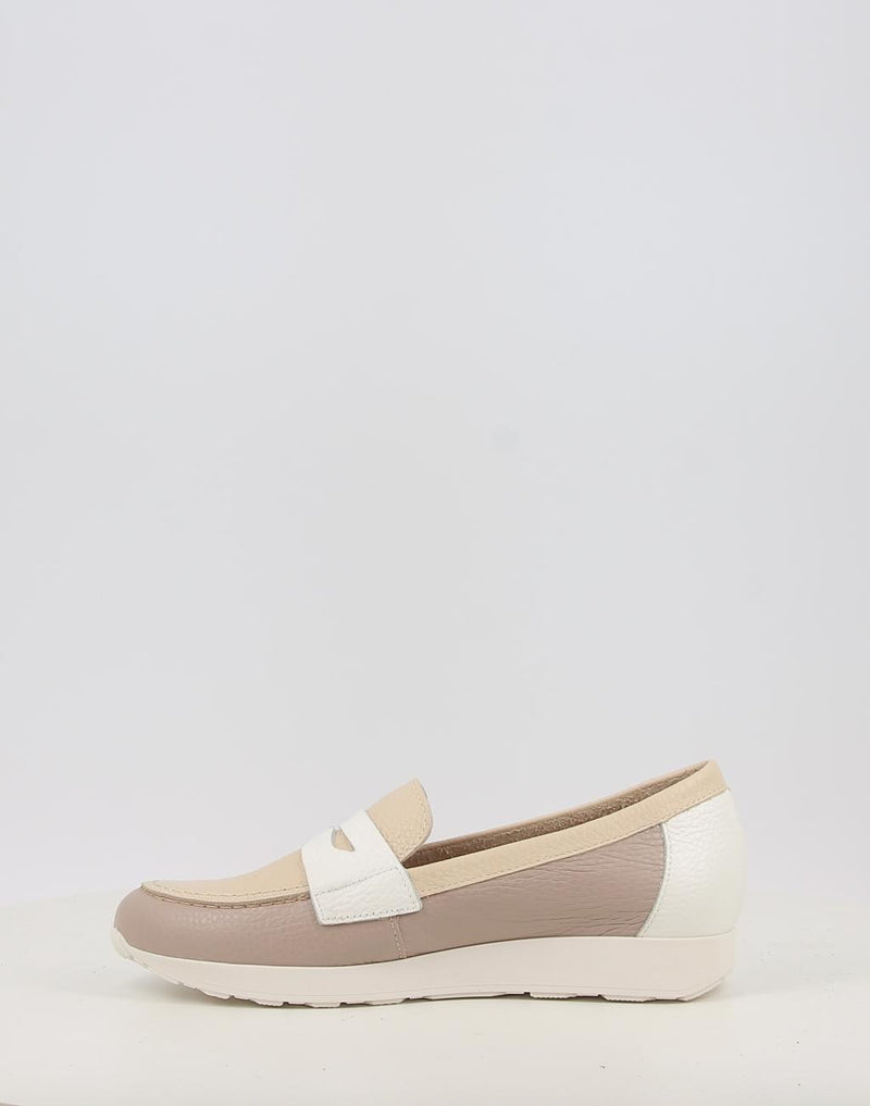 Mokassins PITILLOS 11100 creme