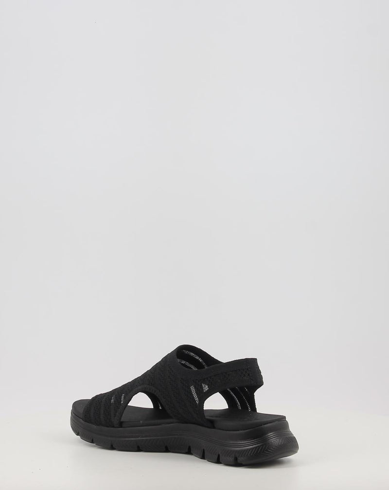 Sandalen SKECHERS FLEX APPEAL 4.0 - BOLDEST 119479 schwarz