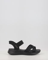 Sandalen SKECHERS SLIP-INS: ULTRA FLEX 3.0 - NEVER 119975 schwarz
