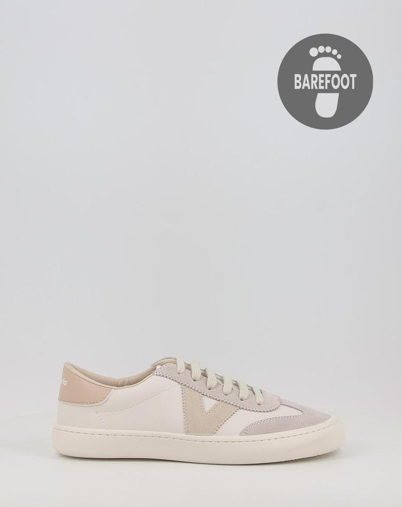 Sneakers VICTORIA OLMO BAREFOOT EFECTO PIEL & SERRAJE 1186100 weiß