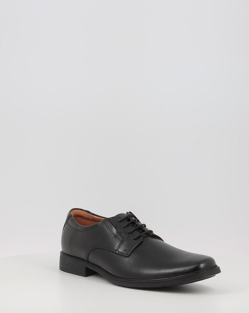 Schuhe CLARKS TILDEN PLAIN schwarz