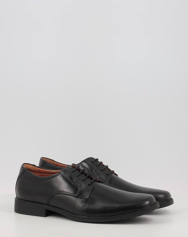 Schuhe CLARKS TILDEN PLAIN schwarz