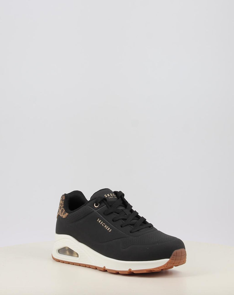 Zapatillas SKECHERS UNO - JUNGLE NITE negro