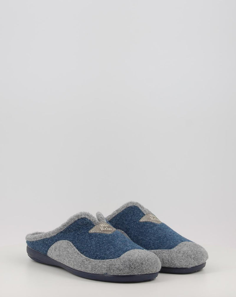 Hausschuhe BIO RELAX 13660 blau