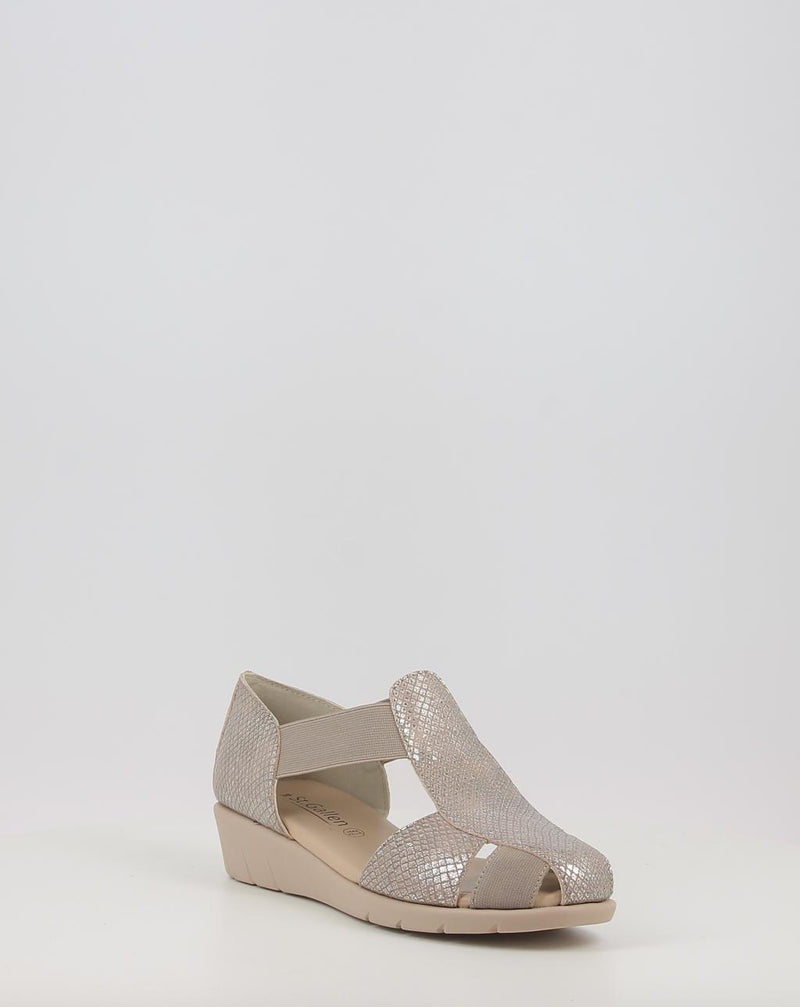 Sandalen ST. GALLEN KEILA taupe