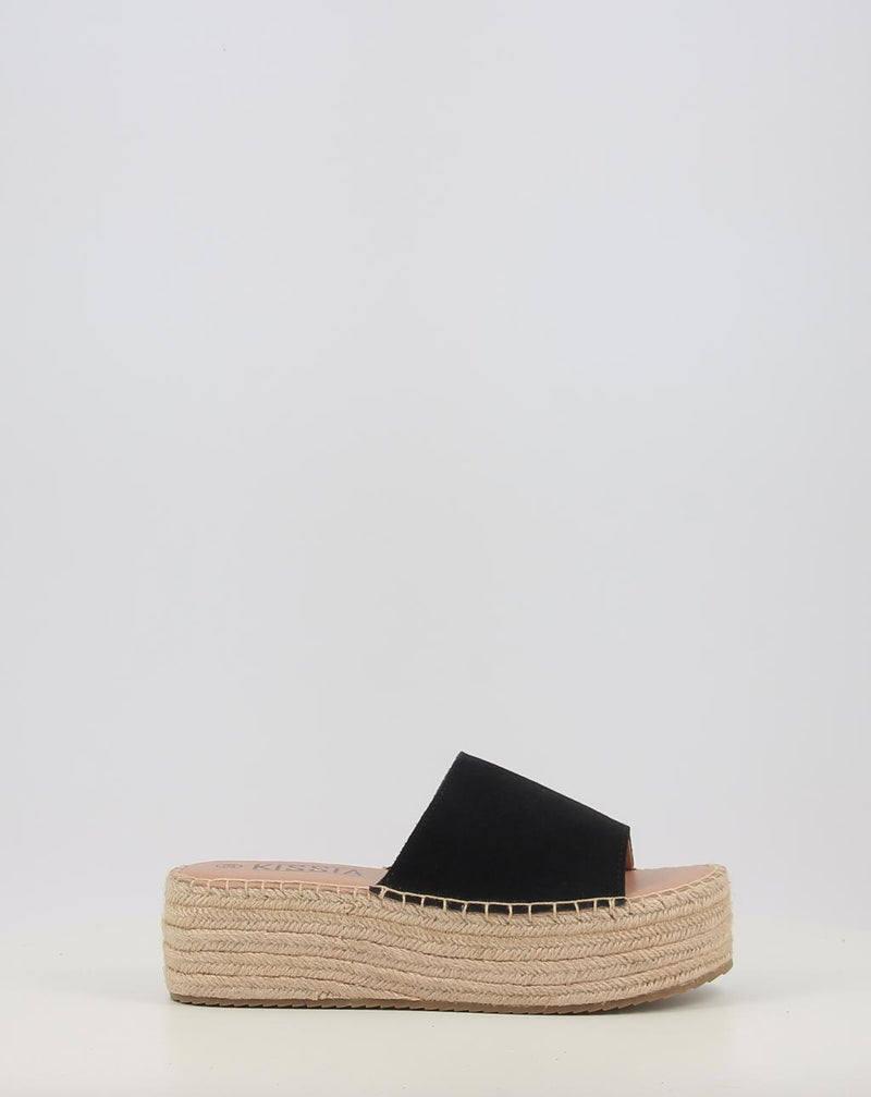 Espadrilles KISSIA COCO schwarz
