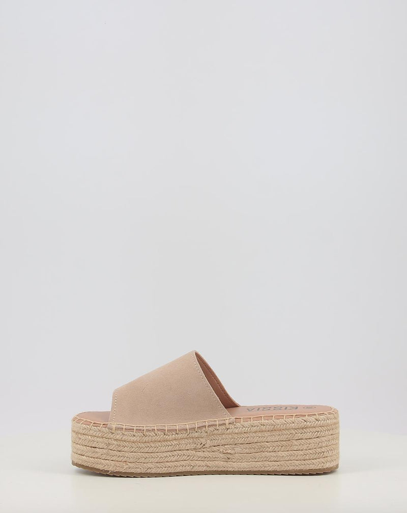 Espadrilles KISSIA COCO taupe