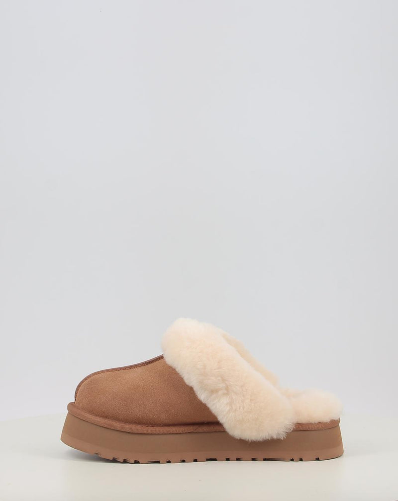 Hausschuhe UGG DISQUETTE chestnut
